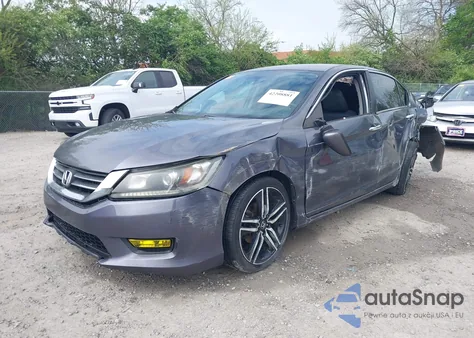 2013 Honda Accord Sport из США, поврежденный, VIN 1HGCR2F5XDA217686